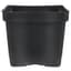 DILLEN DSQVP45PF 04.50 SQUARE PF PRESS FIT VAC POT BLACK 375 PER CASE 28 CASES PER PALLET — thumbnail 1 of 2