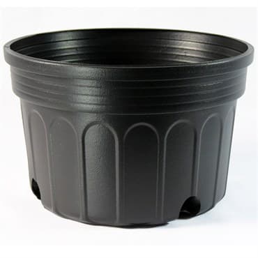 NS 350CU CUSTOM 8X5 MUMPAN, TRADE SIZE SMALL MUMPAN, .77 GALLON BLACK 130/CS 64CS/TOWER (8"X5-1/8") — photo 1 of 2