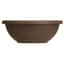 HC 14" Garden Bowl Planter Chocolate w/ Removable Drain Plugs Akro Mils — thumbnail 1 of 2