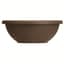 HC 18" Garden Bowl Planter Chocolate w/ Removable Drain Plugs Akro Mils — thumbnail 1 of 2