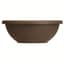 HC 22" Garden Bowl Planter Chocolate w/ Removable Drain Plugs Akro Mils — thumbnail 1 of 2