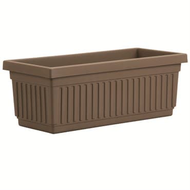 HC 18" Venetian Flower Box Chocolate Akro Mils — photo 1 of 2
