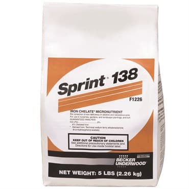 BASF Sprint 138 Iron Chelate 6% EDDHA 5Lb (6/Cs) — photo 1 of 2