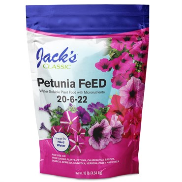 Jacks Classic 10# Petunia FeED 20-6-22 — photo 1 of 2