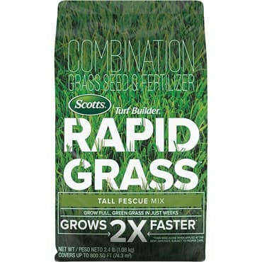 Scotts 2.4# Turf Builder Rapid Grass Tall Fescue — photo 1 of 2