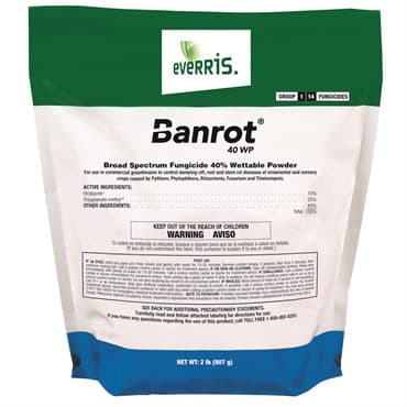 ICL Banrot 40W 2Lb (6/Cs) ( Thiophanate methyl + Etridiazole ) — photo 1 of 2