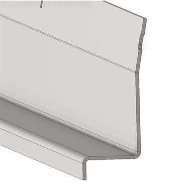 DECL GUTTER ADAPTER PLATE 12FT GUF7862 — photo 1 of 2