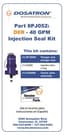 DOSATRON  40GPM SEAL KIT 8PJ052VF — thumbnail 1 of 2