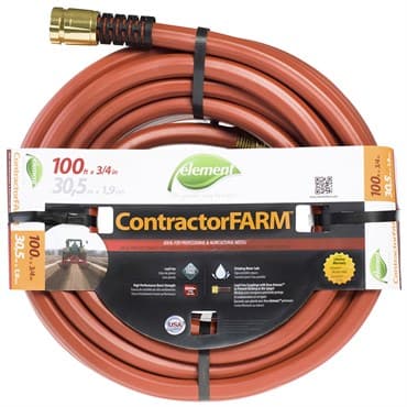 Element 3/4"x100' Contractor Farm Hose — photo 1 of 2