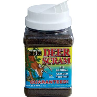 Epic 2.5# Deer Scram Granules Shaker Can — photo 1 of 2