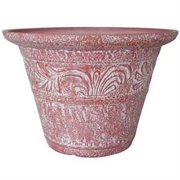 GROWER SELECT ENVIROBLEND 16IN TUMBLED SCROLL PLANTER TERRACOTTA 12/CS — photo 1 of 2