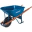 Ames 6cf Jackson Contractor Steel Wheelbarrow Blue — thumbnail 1 of 2