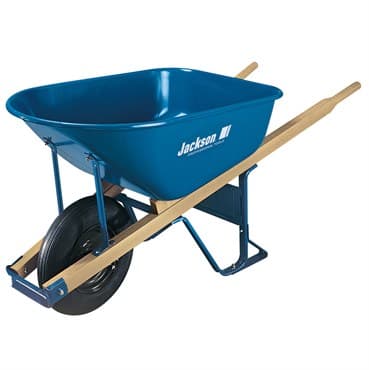 Ames 6cf Jackson Steel Wheelbarrow — photo 1 of 2