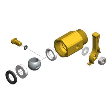 Dramm Brass Shut Off Repair Kit For #300 — photo 1 of 2