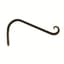 Hookery 12" Angled Hanger W/ Upturned Hook — thumbnail 1 of 2