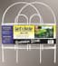 Origin Point 18"x8' White Round Folding Fence — thumbnail 1 of 2