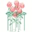 Bosmere Flower Support 18" Grid / 36" Legs — thumbnail 1 of 2