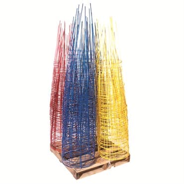 Panacea 200PC 42" Multi Colored Tomato Cage Pallet — photo 1 of 2