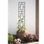 Panacea 46" Contemporary Pot Trellis Black — thumbnail 1 of 2