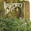 Panacea 9" Plant Bracket With Leaves White — thumbnail 1 of 2