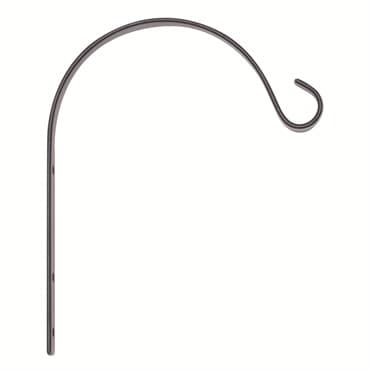 Panacea 6" Curved Black Plant Bracket — photo 1 of 2