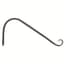 Panacea 12" Hook Angled Bracket Black — thumbnail 1 of 2