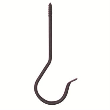 Panacea J Hook 6" Screw Black — photo 1 of 2