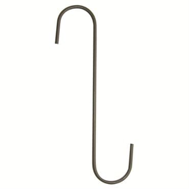 Panacea 6" Black Garden S Hook 2pk — photo 1 of 2