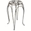 Panacea 20" Brown Cameo Round Plant Stand — thumbnail 1 of 2