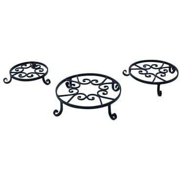 Panacea 10" Old World Forged Black Pot Trivet — photo 1 of 2