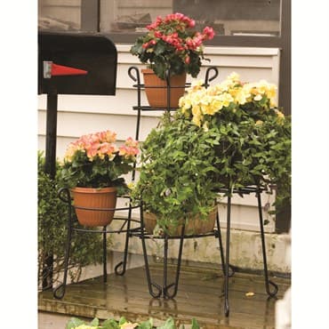 Panacea 21" Heavy Duty Plant Stand Black — photo 1 of 2
