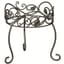 Panacea 11.5" Plant Stand Scroll & Ivy Black Brushed Bronze — thumbnail 1 of 2