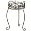 Panacea 16.5" Plant Stand Scroll & Ivy Black Brushed Bronz — thumbnail 1 of 2