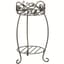 Panacea 21.5" Plant Stand Scroll & Ivy Black Brushed Bronz — thumbnail 1 of 2