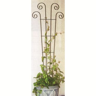 Panacea 48" Green Wave Pot Trellis — photo 1 of 2