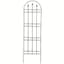 Panacea 72" Black Arch Trellis With Finials — thumbnail 1 of 2