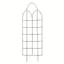 Panacea 72"x24" Black Offset Spires Trellis — thumbnail 1 of 2