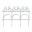Panacea 14"x7.5' White Decorative Folding Fence — thumbnail 1 of 2