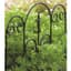 Panacea 16"x18" Black Garden Edge With Finial — thumbnail 1 of 2