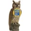 Dalen Gardeneer 18" Solar Rotating Head Owl — thumbnail 1 of 2