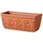 Deroma 12" Window Box Pot Terra Cotta Case Pack — thumbnail 1 of 2