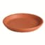 Deroma 8.3" Saucer Terra Cotta Clay Case Pack — thumbnail 1 of 2