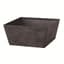 ArtStone Ella 10" Low Square Planter Black — thumbnail 1 of 2
