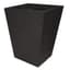 Tusco 22" Cosmo Square Planter Black — thumbnail 1 of 2