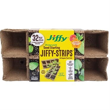 Jiffy 2.5" Peat Strip 4 Strips Of 8 Pots Each — photo 1 of 2