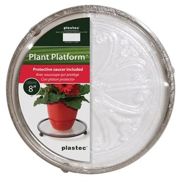 Plastec 8" Plant Platform Khaki — photo 1 of 2
