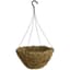 Grower Select 18.00 Hanging Basket Sphagnum Moss w/ Liner and Hanger Round Bottom 12/CS - 5.65gal/22L Liquid Volume Capacity — thumbnail 1 of 2