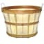 Grower Select Half Bushel Basket With 2 Loop Handle Natural 12/CS 27CS/PL — thumbnail 1 of 2