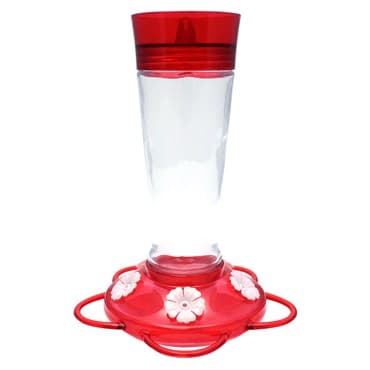 Classic 10oz Ruby Glass Hummingbird Feeder 5 Ports — photo 1 of 2