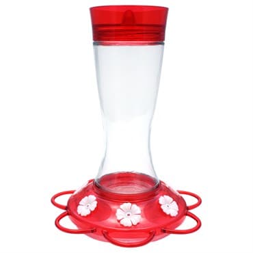 Classic 20oz Garnet Glass Hummingbird Feeder 7 Ports — photo 1 of 2